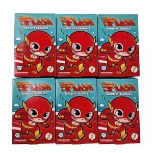 6 BOXES~ THE FLASH ADHESIVE BANDAGES BANDAIDS‎ 14/Box Total 84 pcs